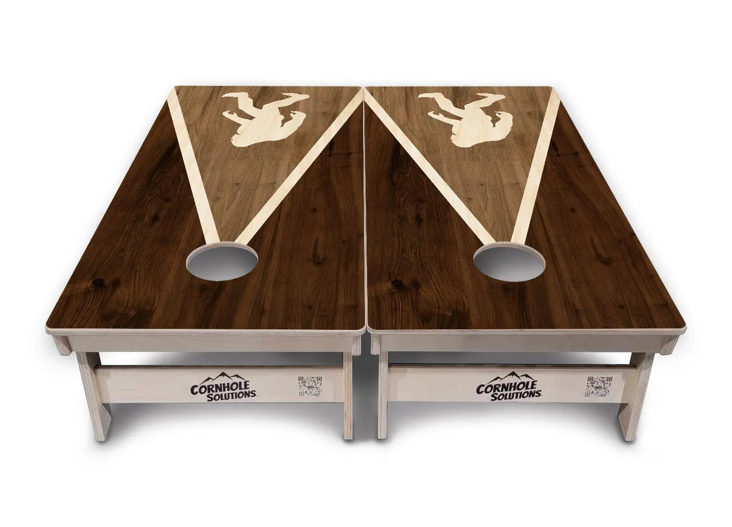 Bigfoot Triangle Cornhole Boards - Professional Tournament Series by Cornhole Solutions, custom cornhole board detail photo 2