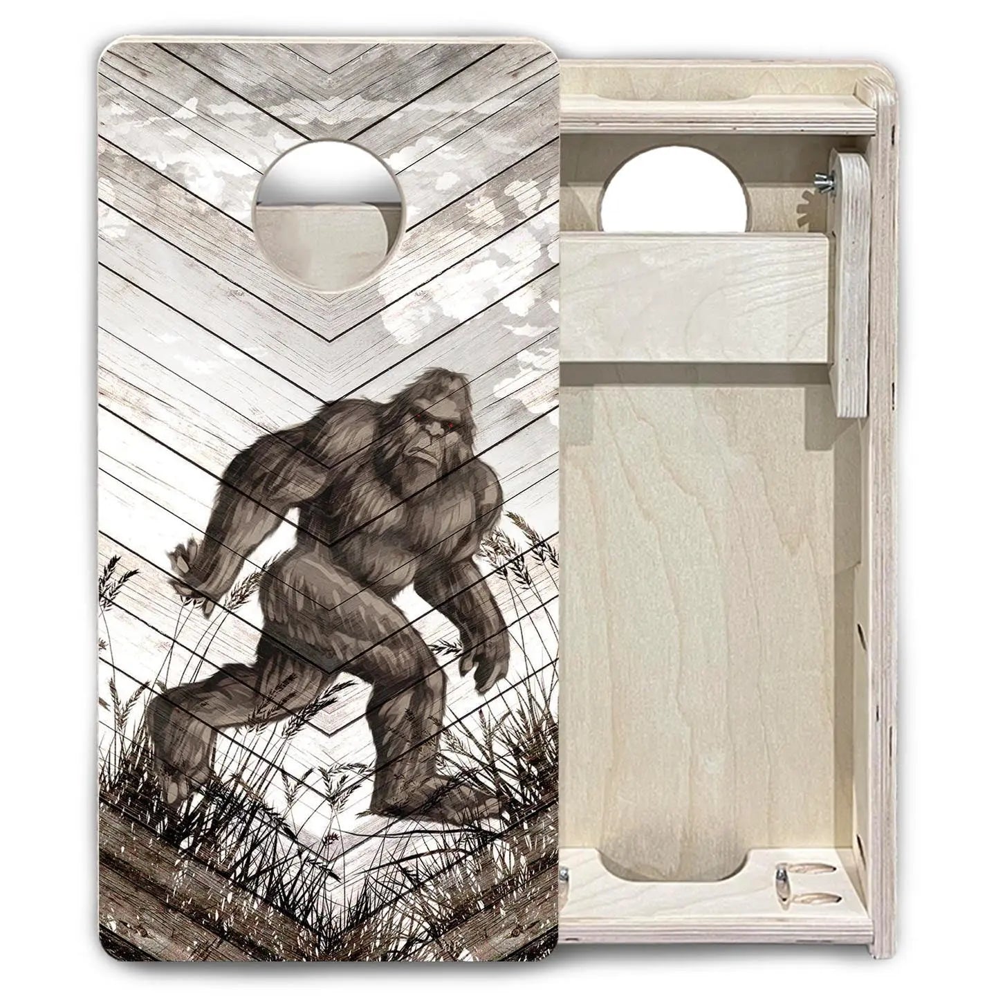 Bigfoot Whitewash - Mini and Vacation Size Boards Cornhole Solutions