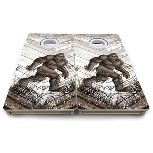 Bigfoot Whitewash - Mini and Vacation Size Boards Cornhole Solutions