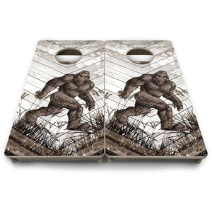 Bigfoot Whitewash - Mini and Vacation Size Boards Cornhole Solutions