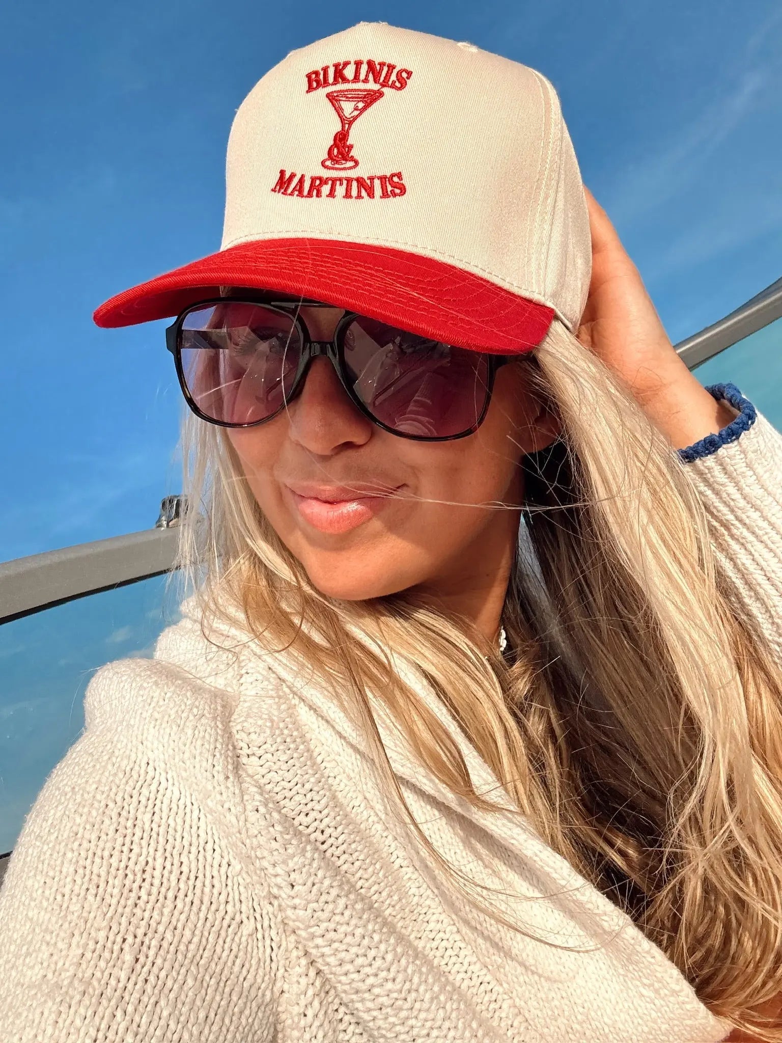 Bikinis & Martinis Vintage Trucker Hat KenzKustomz