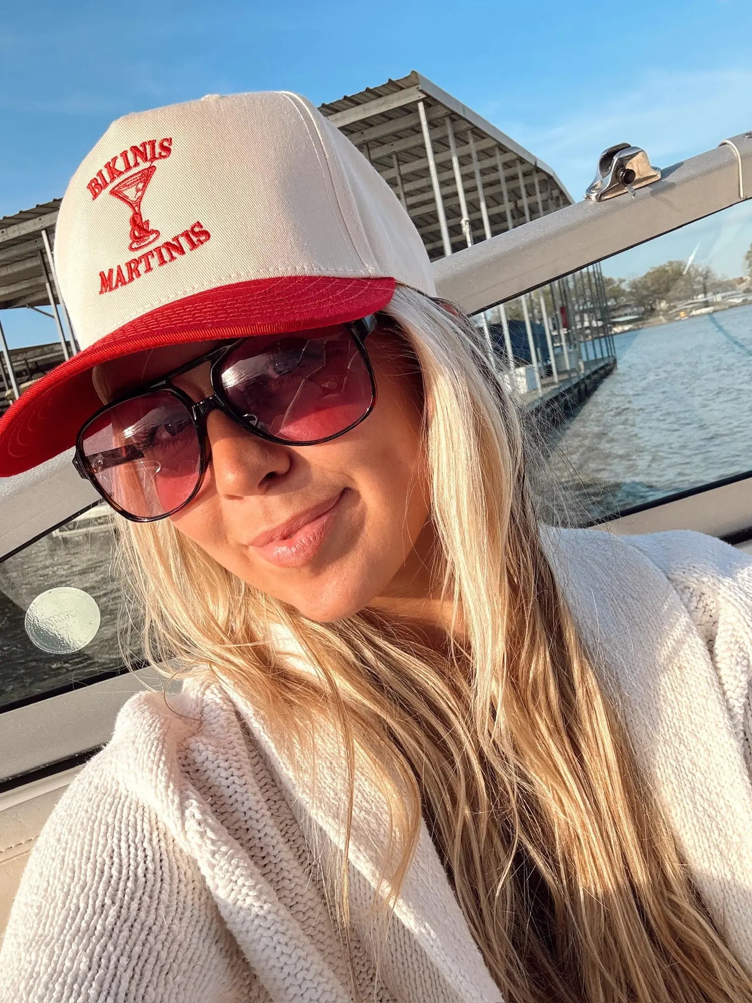 Bikinis & Martinis Vintage Trucker Hat KenzKustomz