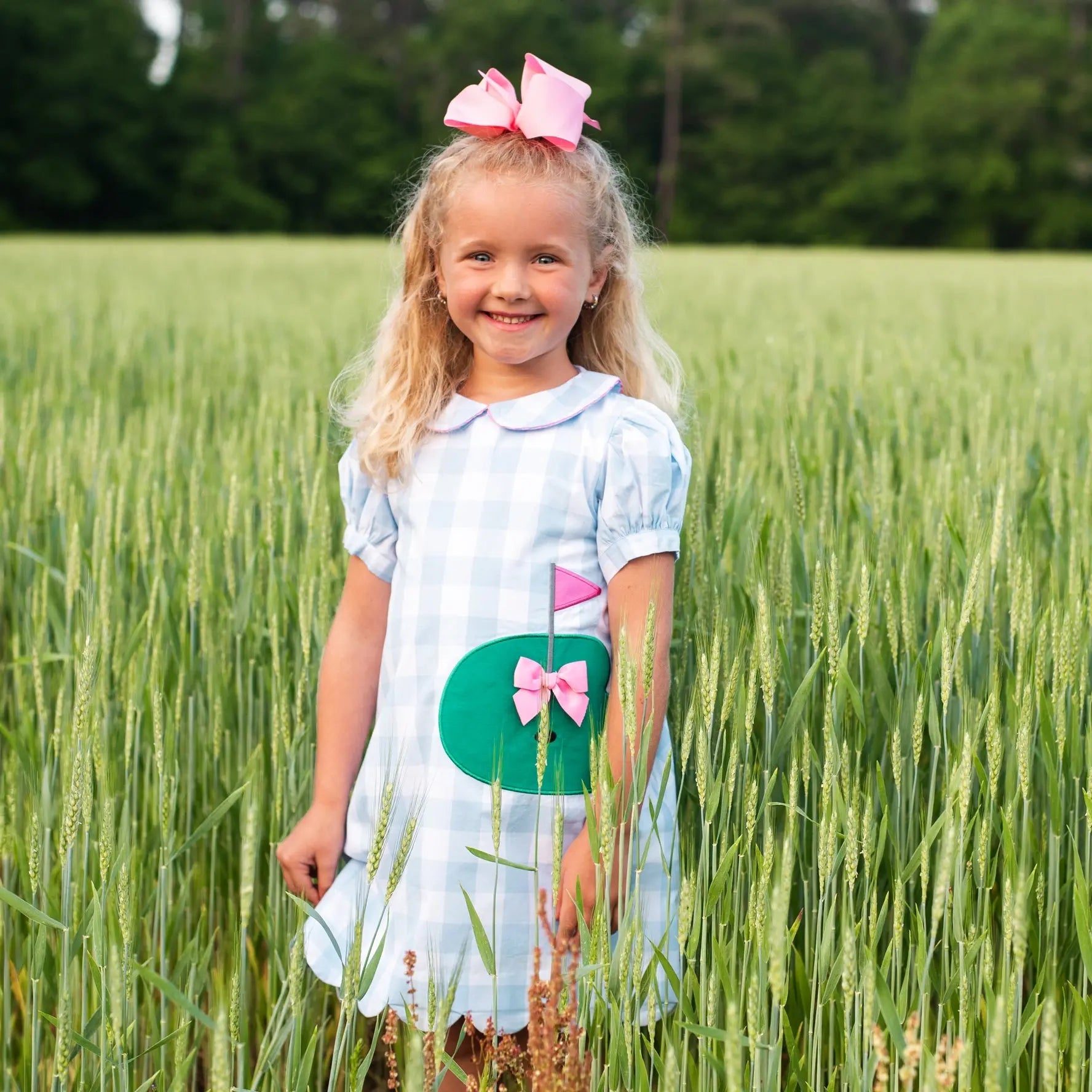 Birdie Blue Golf Dress by Seven Lantern Lane, Southern lifestyle apparel main product photo