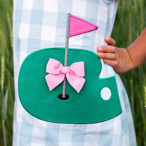 Birdie Blue Golf Dress by Seven Lantern Lane, Southern lifestyle apparel detail photo 3