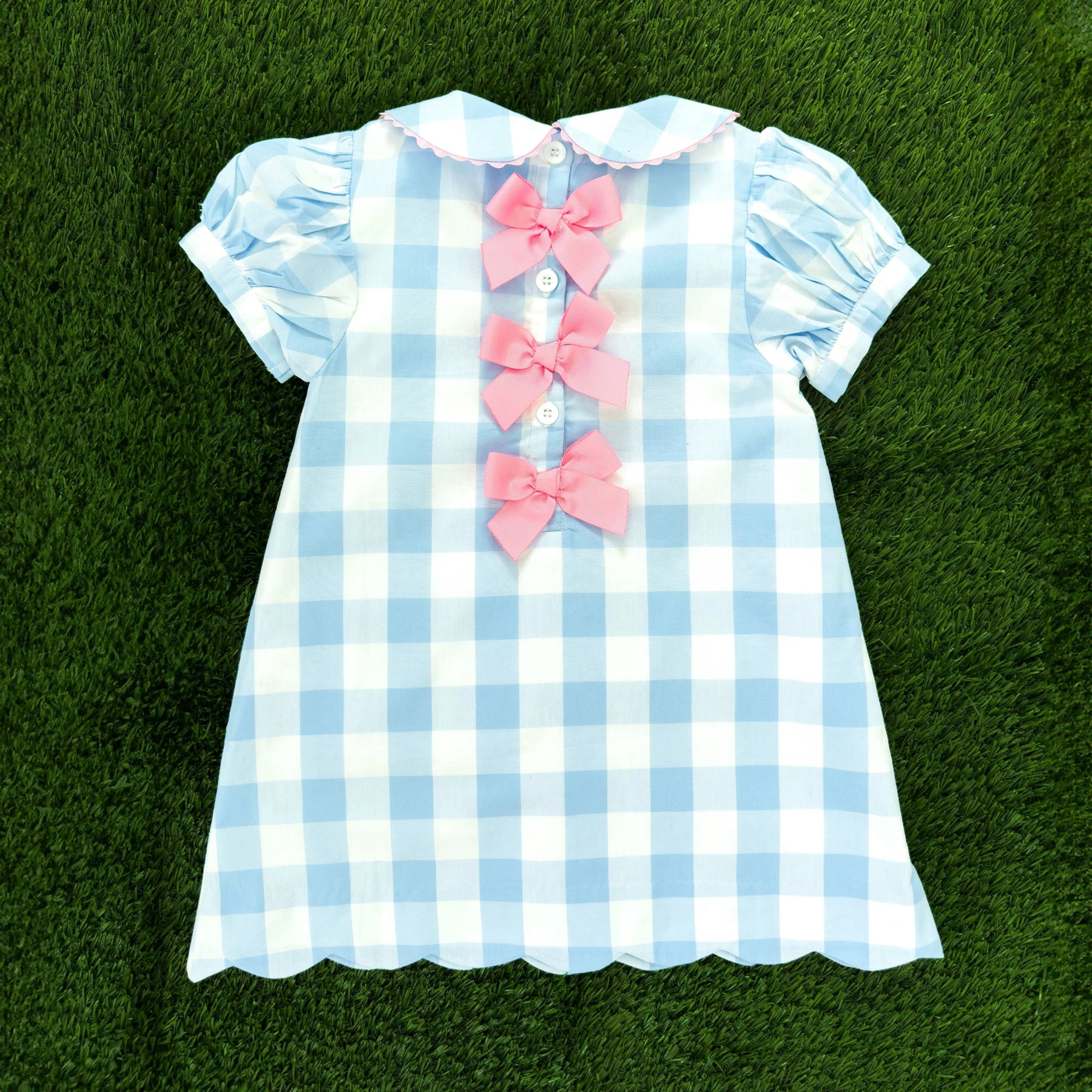 Birdie Blue Golf Dress by Seven Lantern Lane, Southern lifestyle apparel detail photo 4