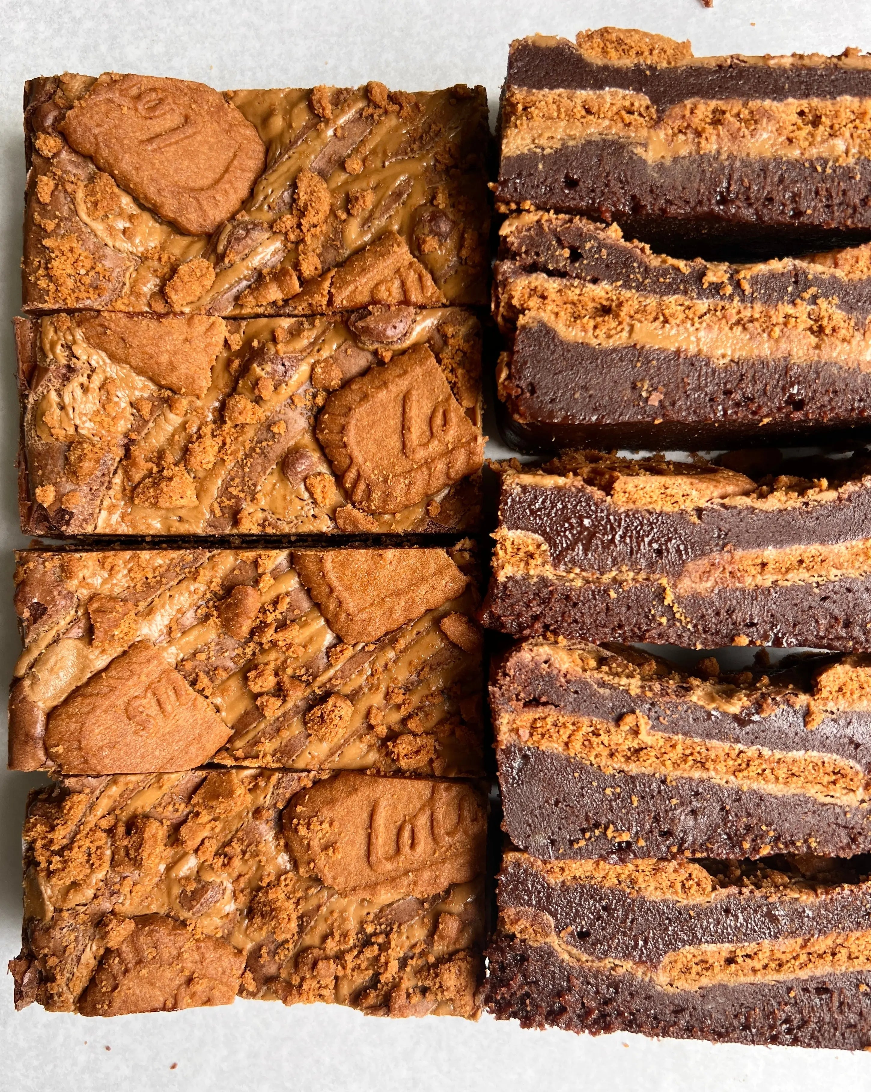Biscoff Brownie Let's Get Baked Artisan Desserts