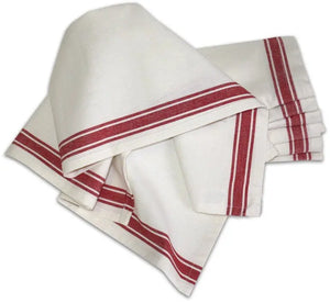 Blank Red Stripe Cotton Kitchen Towel Nola Tawk