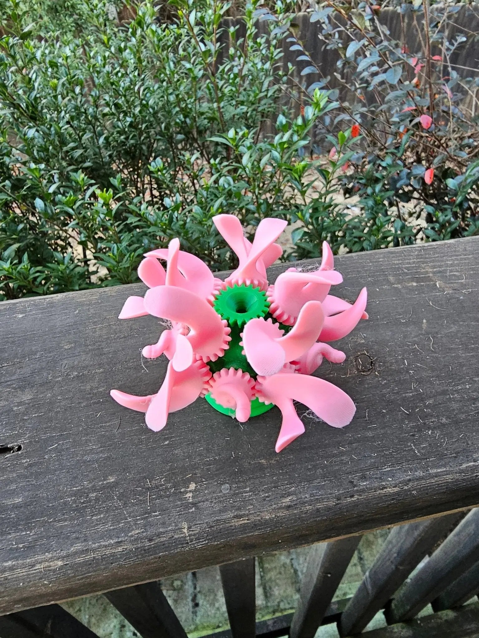 BloomSpin Flower Gear Fidget Spinner for wholesale classroom rewards and sensory toy displays