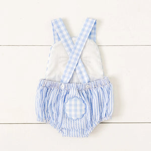 Blue Bunny Sunsuit Seven Lantern Lane