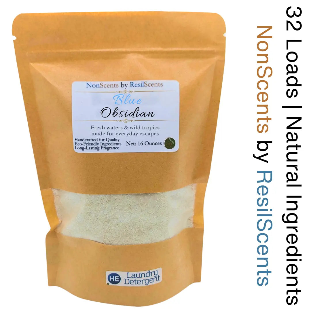 🔵 Blue Obsidian™ Laundry Detergent | Coastal Clean – ResilScents™ ResilScents