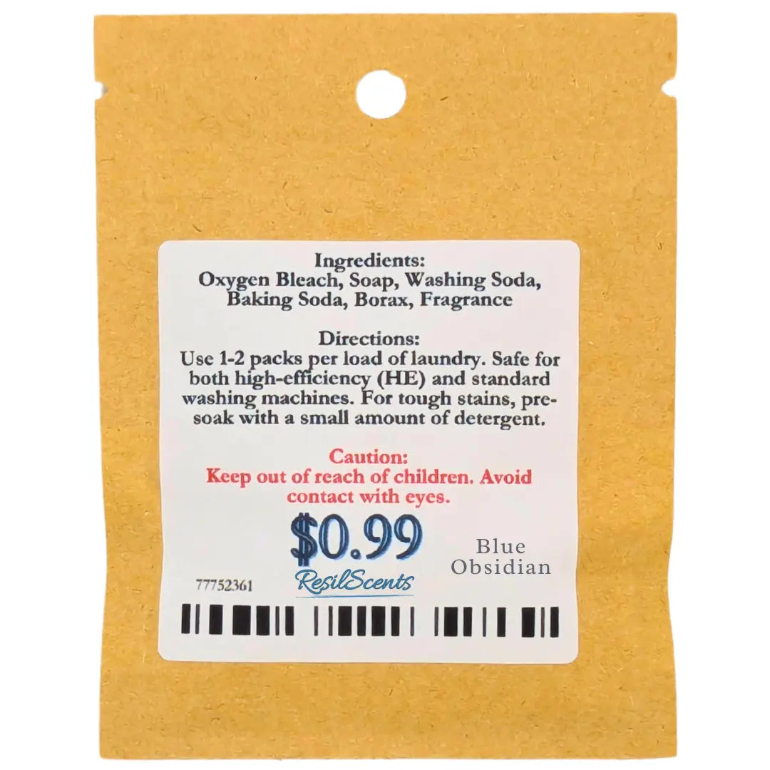 🔵 Blue Obsidian™ Laundry Detergent | Coastal Clean – ResilScents™ ResilScents