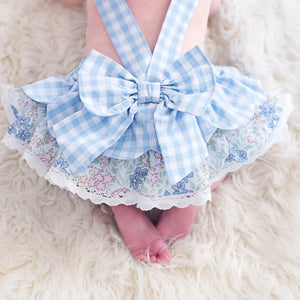Blue Skirted Bunny Bubble Seven Lantern Lane