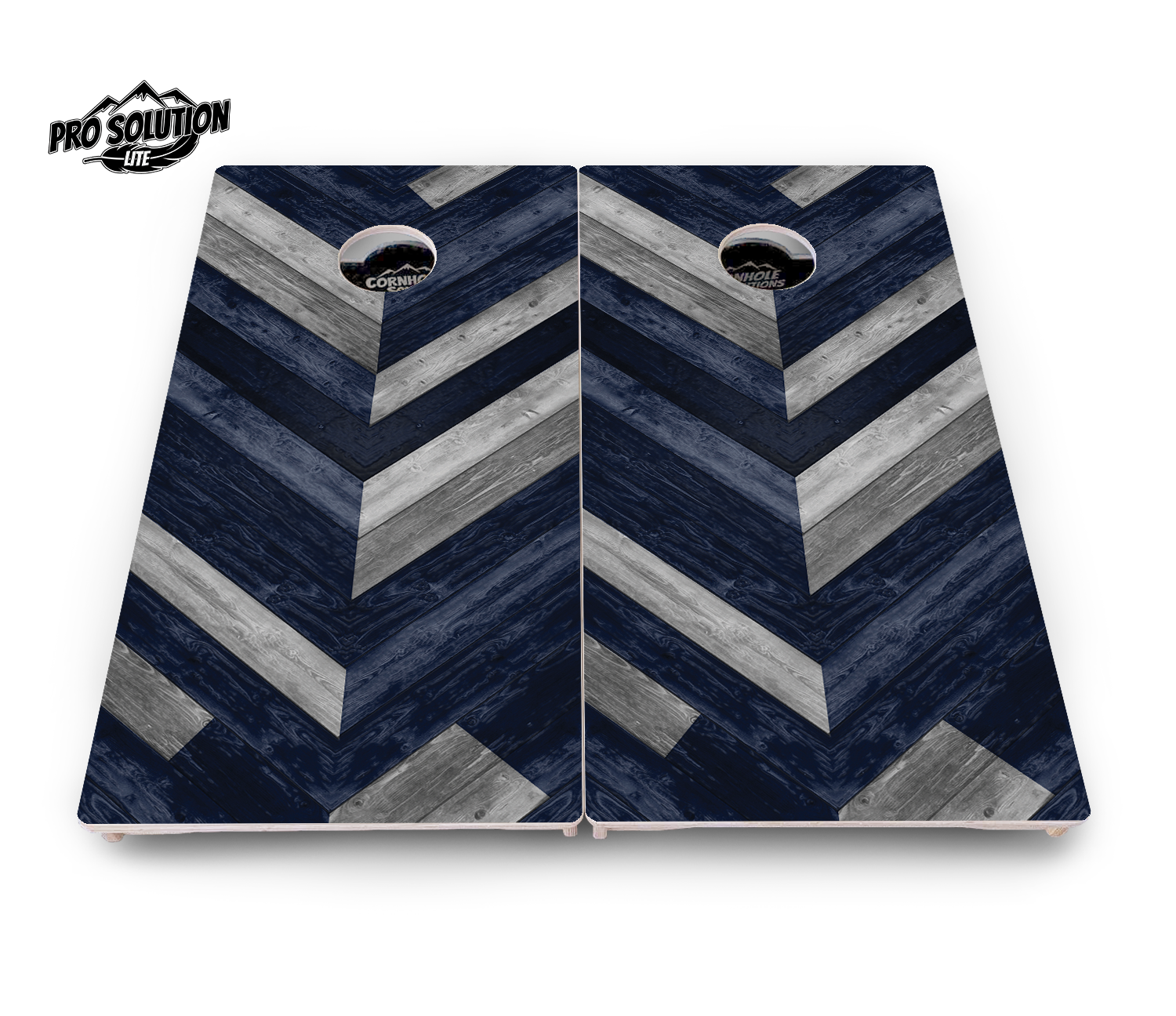 Herringbone Cornhole Boards - Pro Solution Lite Series Cornhole Solutions