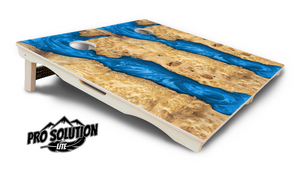 Epoxy Color Options Cornhole Boards (not actual epoxy) - Pro Solution Lite Series by Cornhole Solutions, custom cornhole board detail photo 9