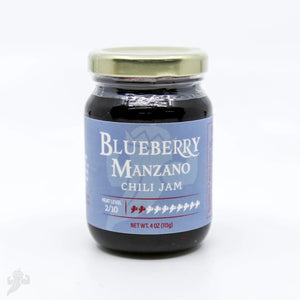 Blueberry Manzano Chili Jam by Powerful Pepper Company, Southern food gift main product photo