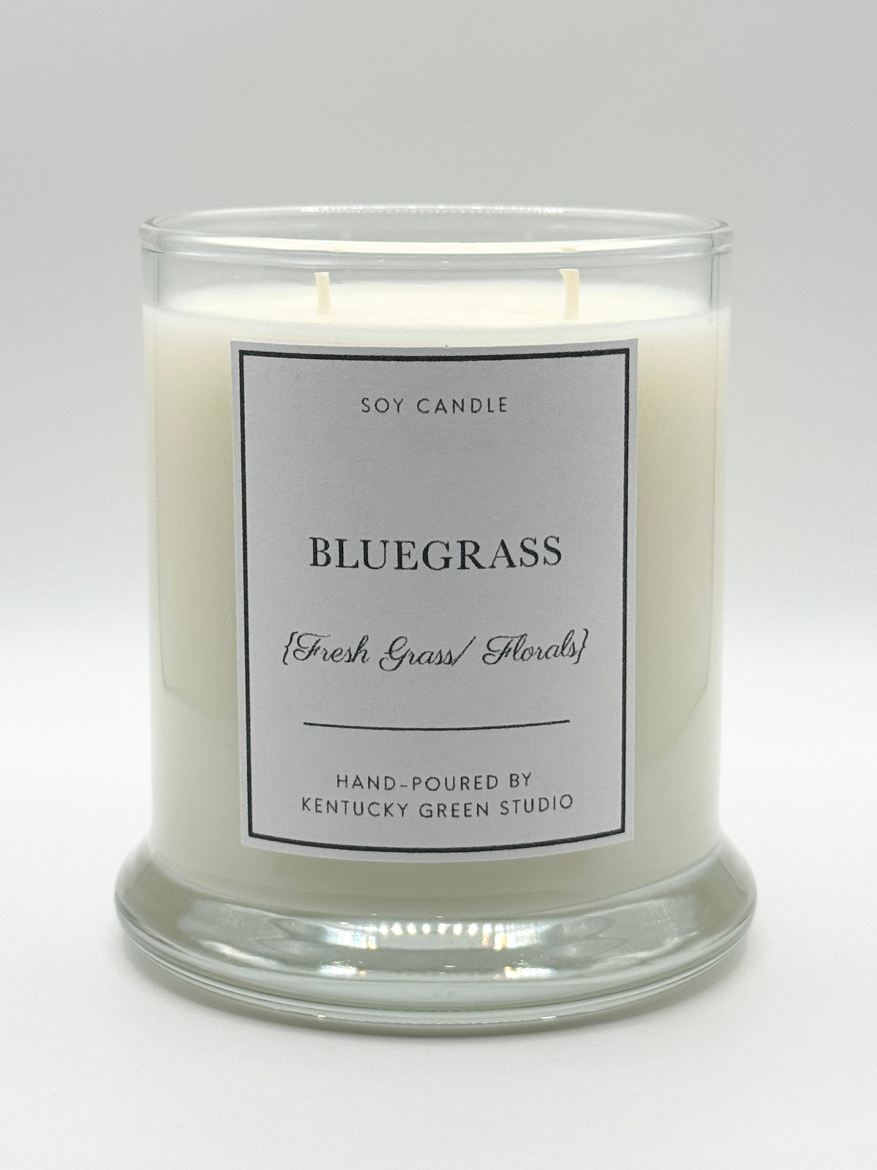 Bluegrass Soy Candle by Kentucky Green Studio, scented candle main product photo