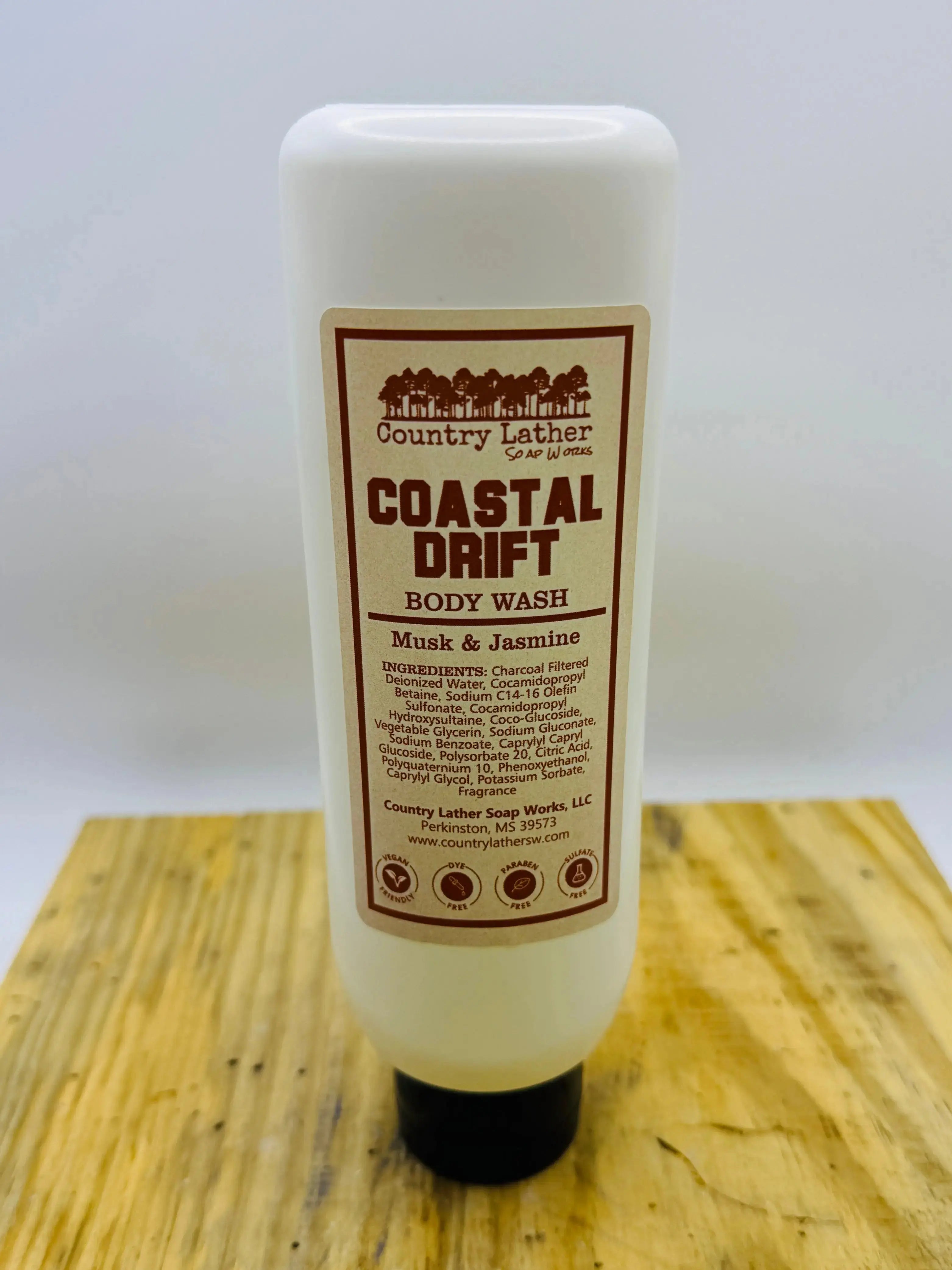 Country Lather handmade Southern body wash