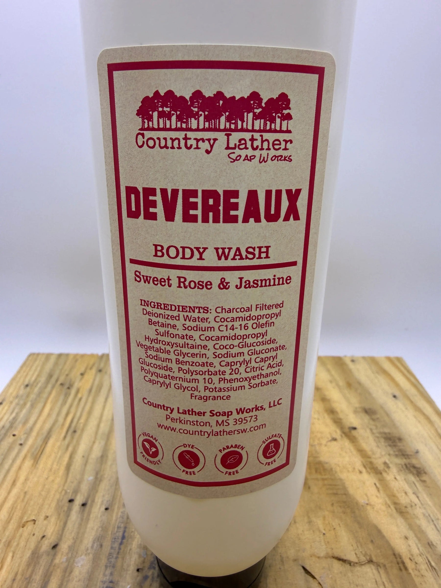 Body Wash by Country Lather Soap Works, natural skincare detail photo 5