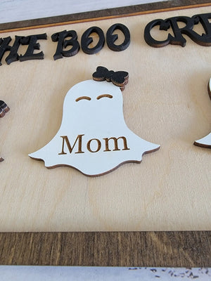 Boo Family Ghost Sign by EverLee Creations, Southern home decor detail photo 6