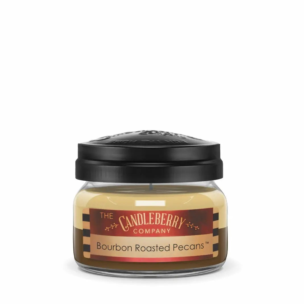 Bourbon Roasted Pecans™, Small Jar Candle (Collective) The Candleberry® Candle Company