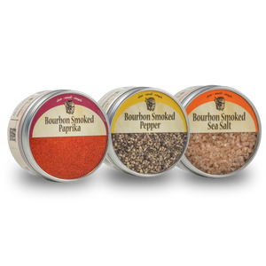 Bourbon Smoked Spice 3-Pack Gift Set by Bourbon Barrel Foods, Southern food gift detail photo 2
