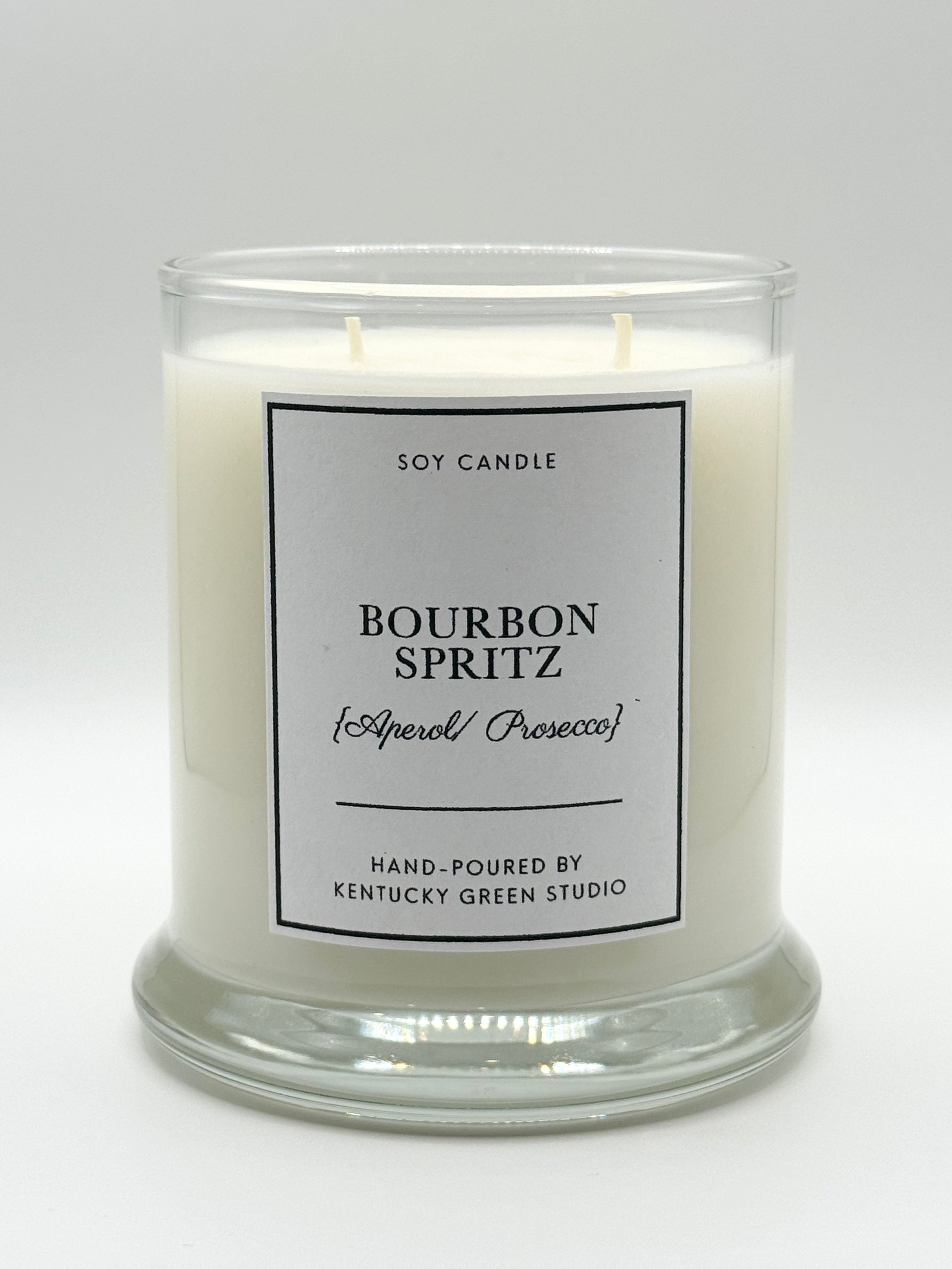 Bourbon Spritz Soy Candle by Kentucky Green Studio, scented candle main product photo