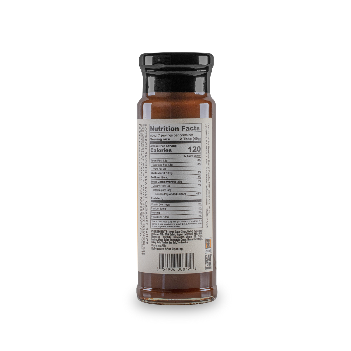 Caramel Sauce – Bourbon Smoked Sea Salt & Bourbon