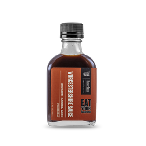 Bourbon Barrel Aged Worcestershire Sauce by Bourbon Barrel Foods, Southern food gift main product photo