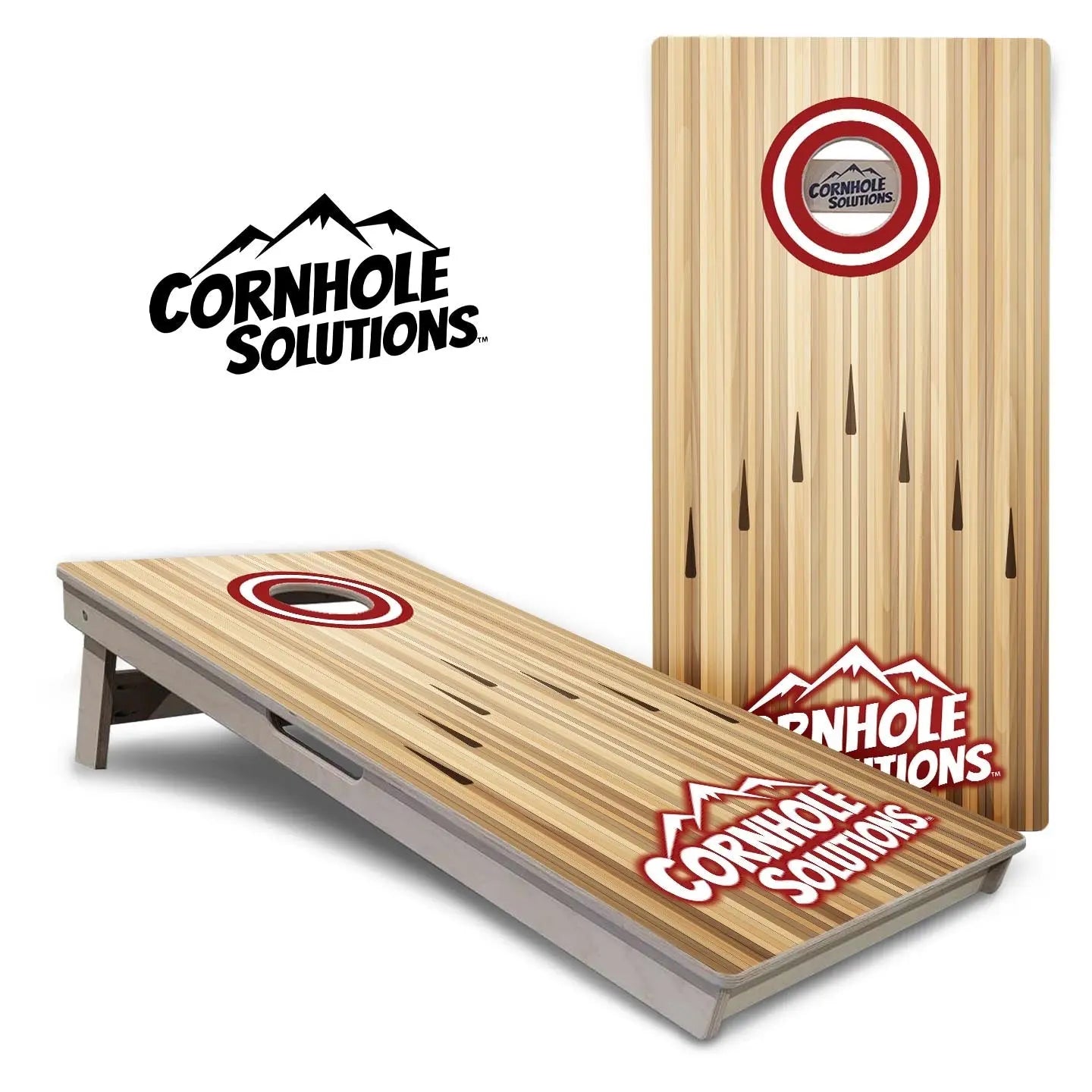 Bowling CS Logo Cornhole Boards - Professional Tournament Series by Cornhole Solutions, Southern home decor main product photo