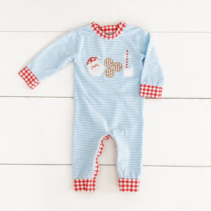 Boys Cookies For Santa Romper Seven Lantern Lane