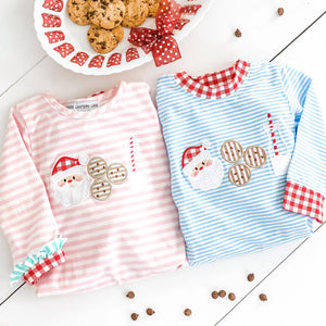 Boys Cookies For Santa Romper Seven Lantern Lane