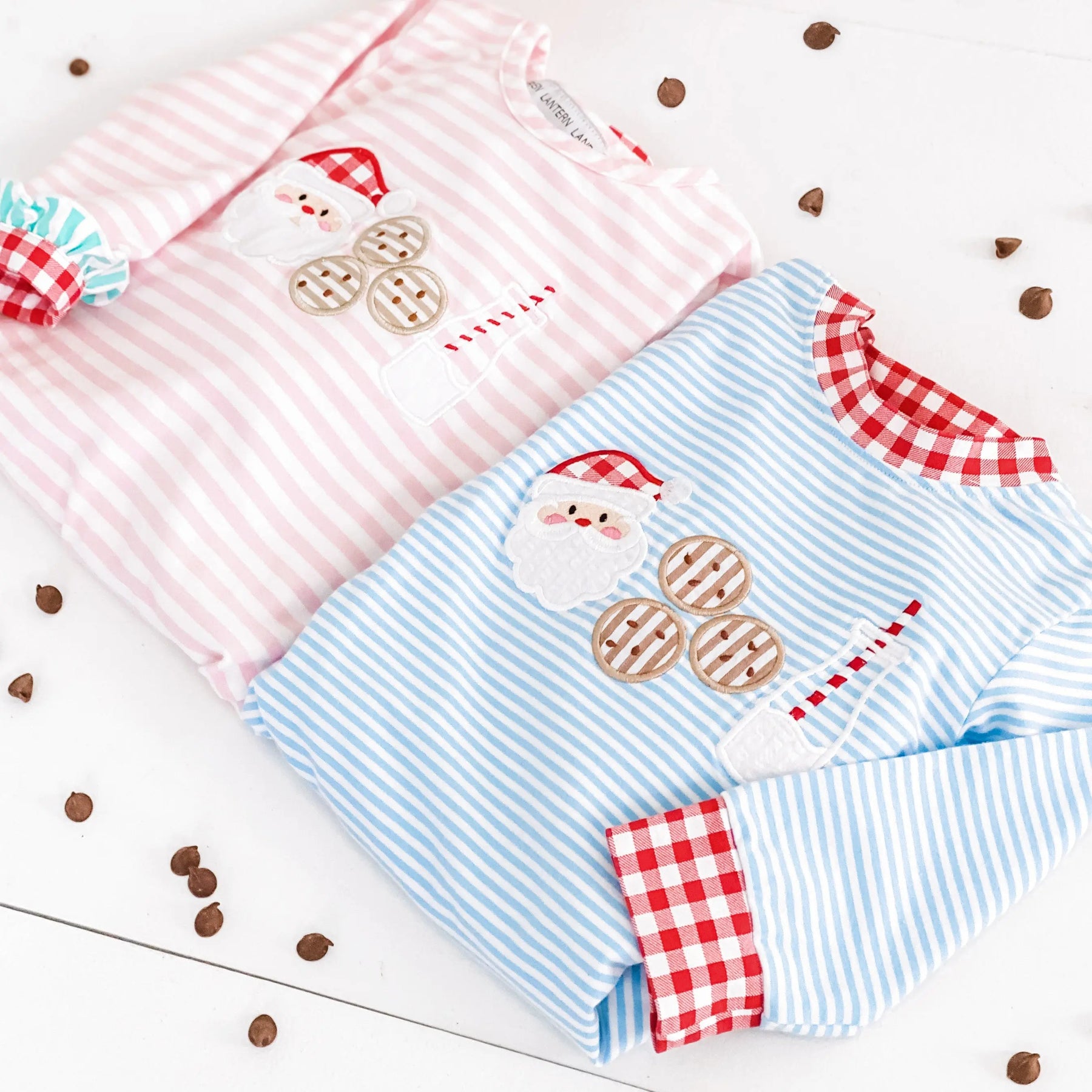 Boys Cookies For Santa Romper Seven Lantern Lane