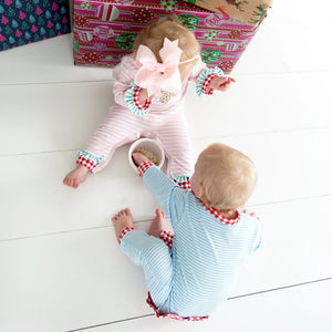 Boys Cookies For Santa Romper Seven Lantern Lane