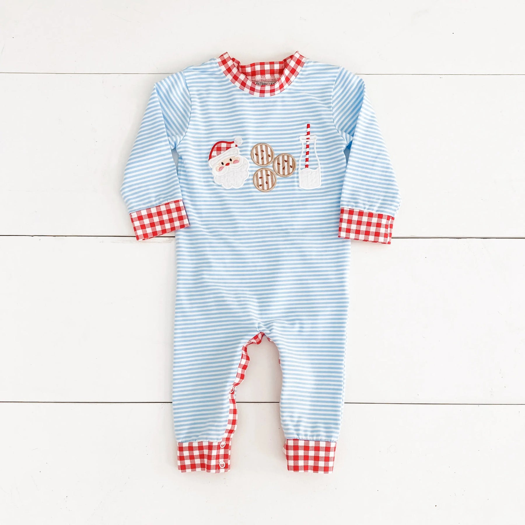 Boys Cookies For Santa Romper Seven Lantern Lane