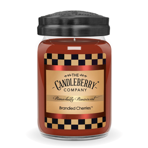 Brandied Cherries™, Large Jar Candle (Collective) The Candleberry® Candle Company