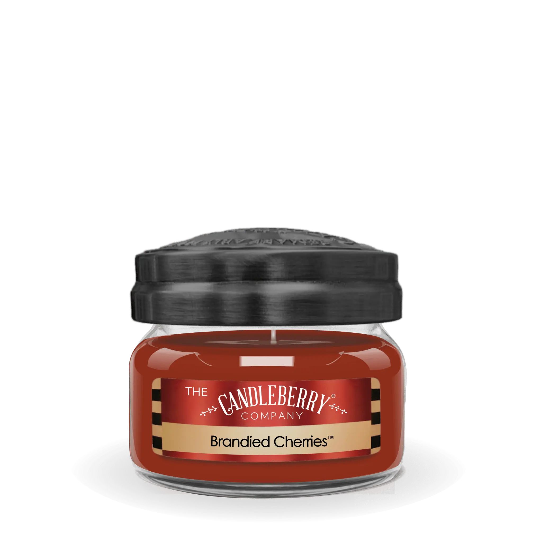Brandied Cherries™, Small Jar Candle (Collective) by The Candleberry® Candle Company, scented candle main product photo