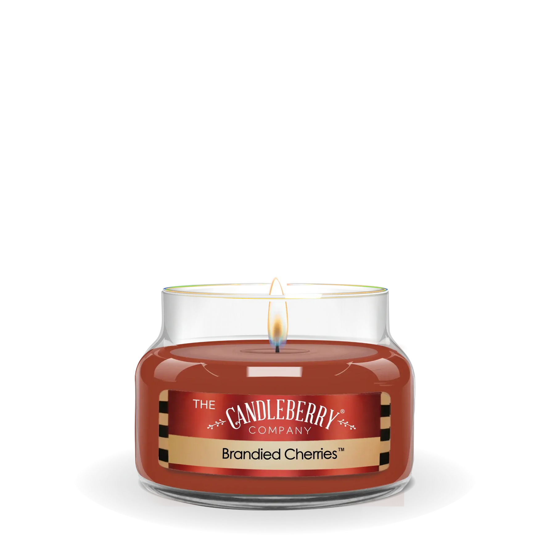 Brandied Cherries™, Small Jar Candle (Collective) The Candleberry® Candle Company