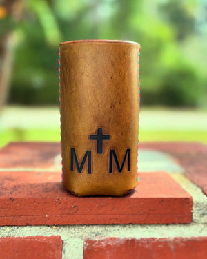 Branding service by Kw Leatherworks, product customization detail photo 3