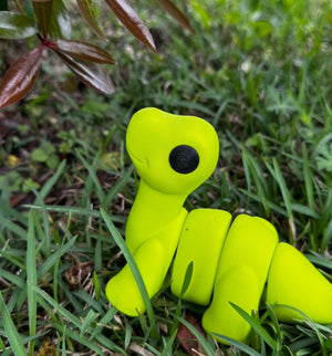 Brontosaurus 3D Printed Fidget Toy | Large Dinosaur Sensory Toy by Mushroom Lady Co, paper gift main product photo