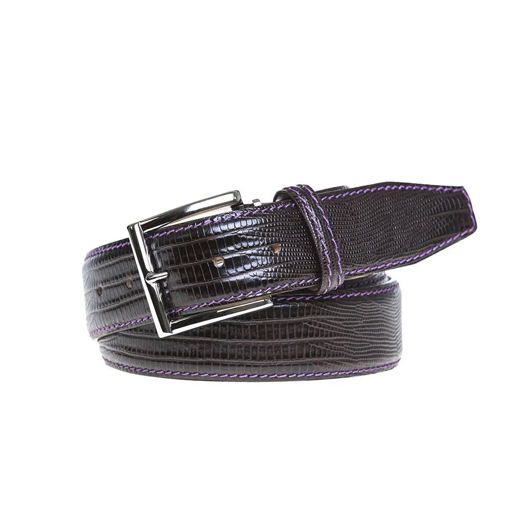 Brown Mock Lizard Belt