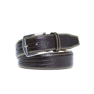Brown Mock Lizard Belt