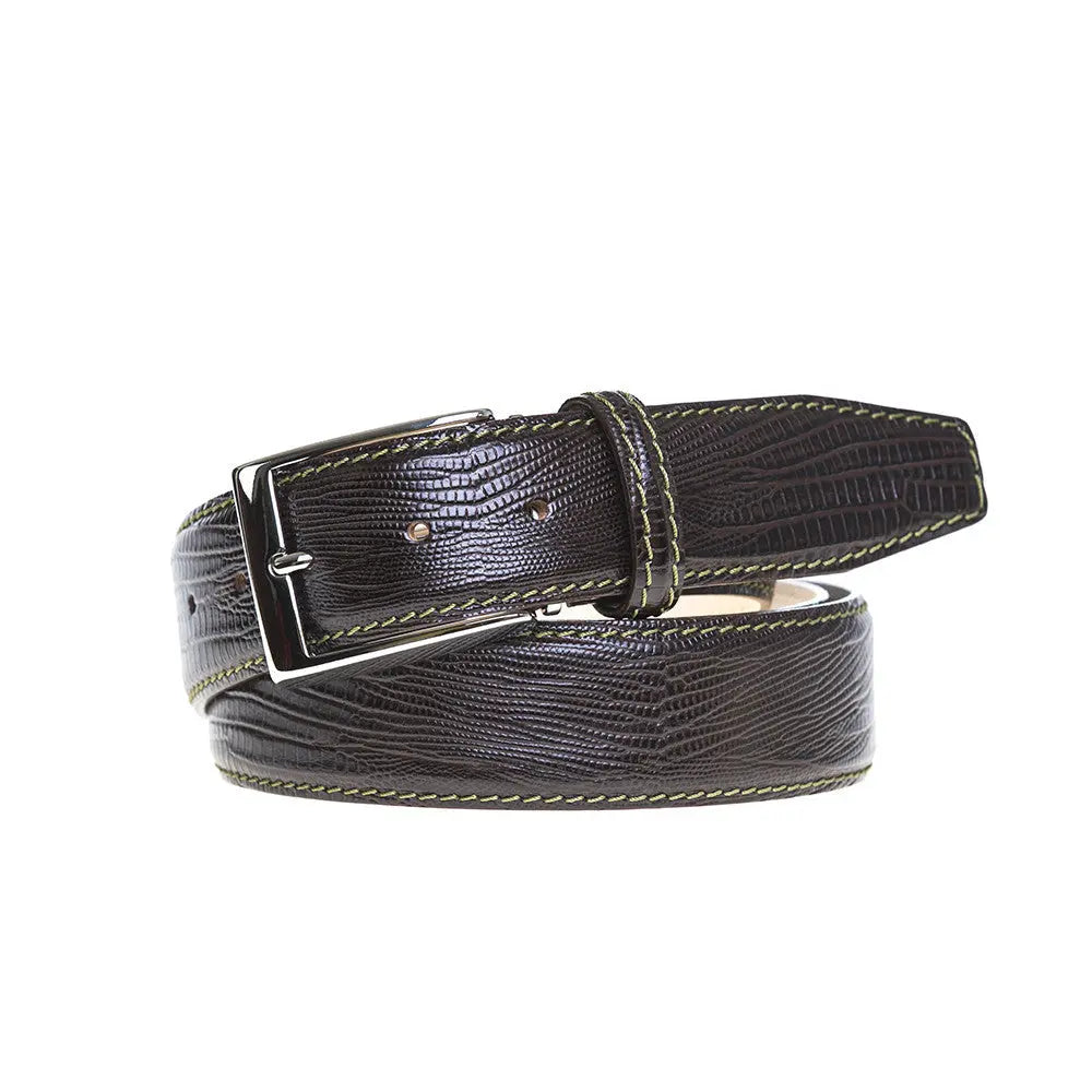 Brown Mock Lizard Belt