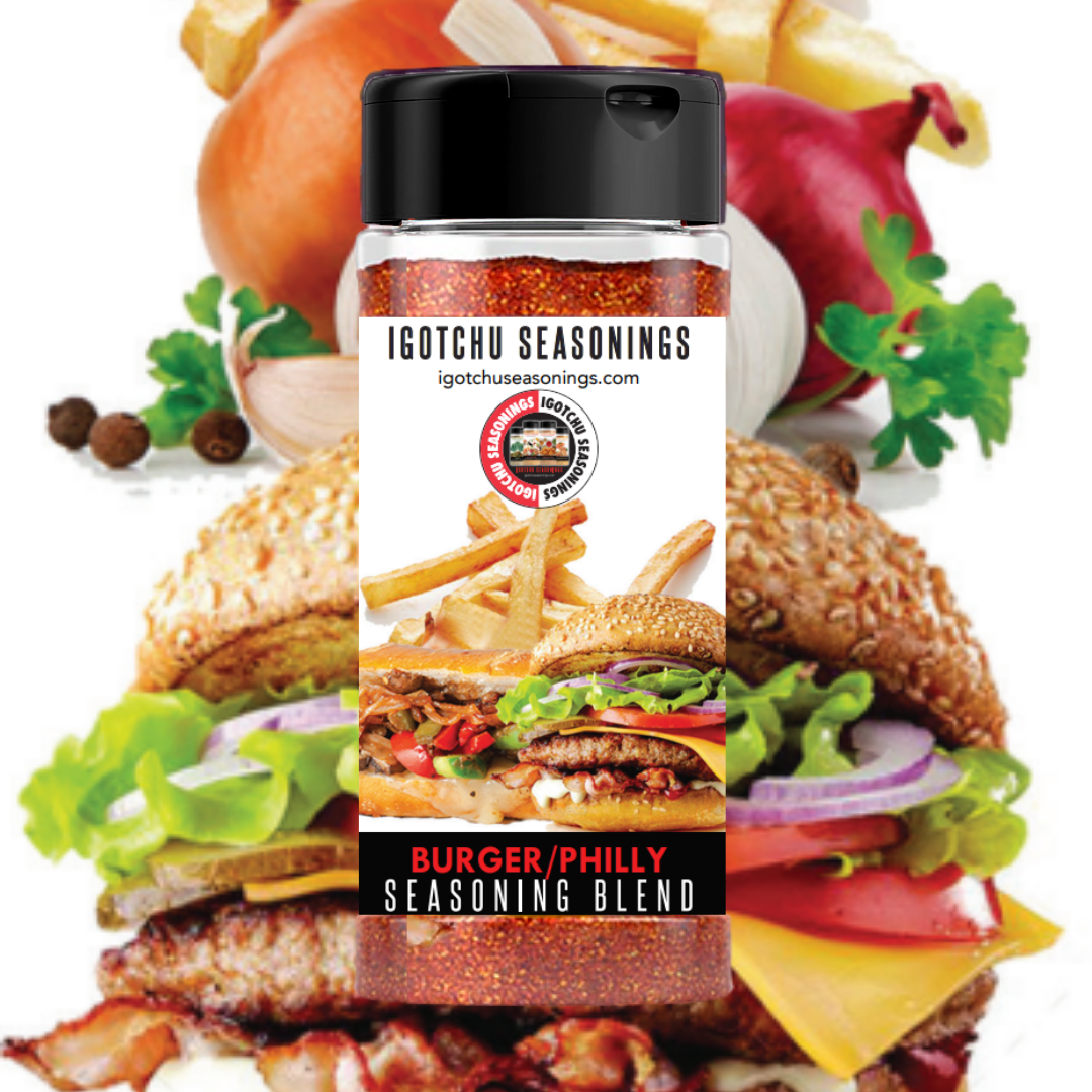 Igotchu Burger Philly seasoning by Igotchu Seasonings, Southern food gift detail photo 2