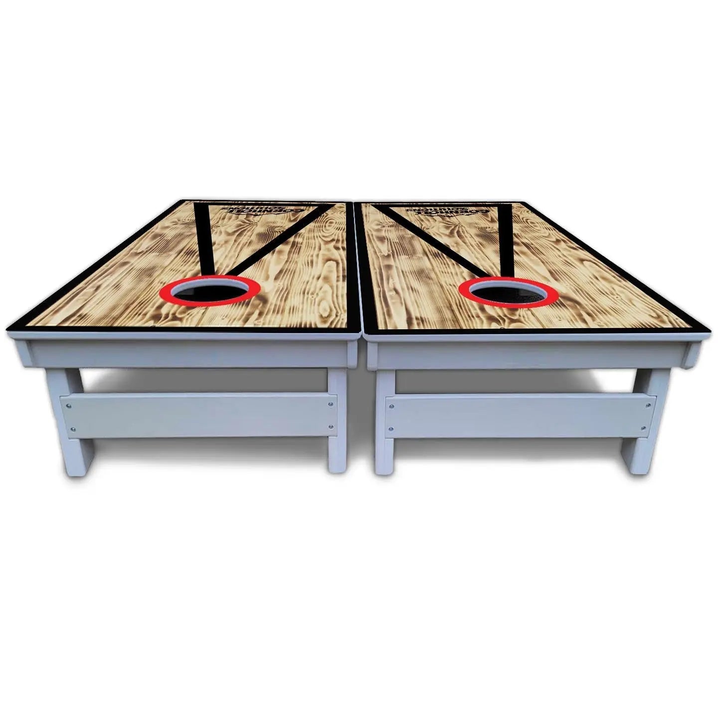 Burnt Triangle Cornhole Boards - All Weather Series