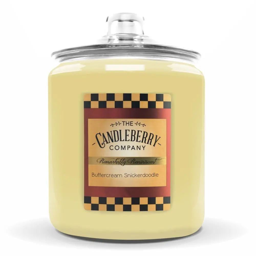 Buttercream Snickerdoodle ™, 4 - Wick, Cookie Jar Candle (Collective) by The Candleberry® Candle Company, scented candle main product photo