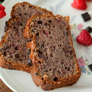 Red Raspberry Chocolate Cake - Vegan