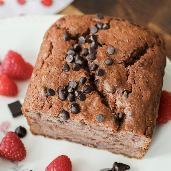 Red Raspberry Chocolate Cake - Vegan