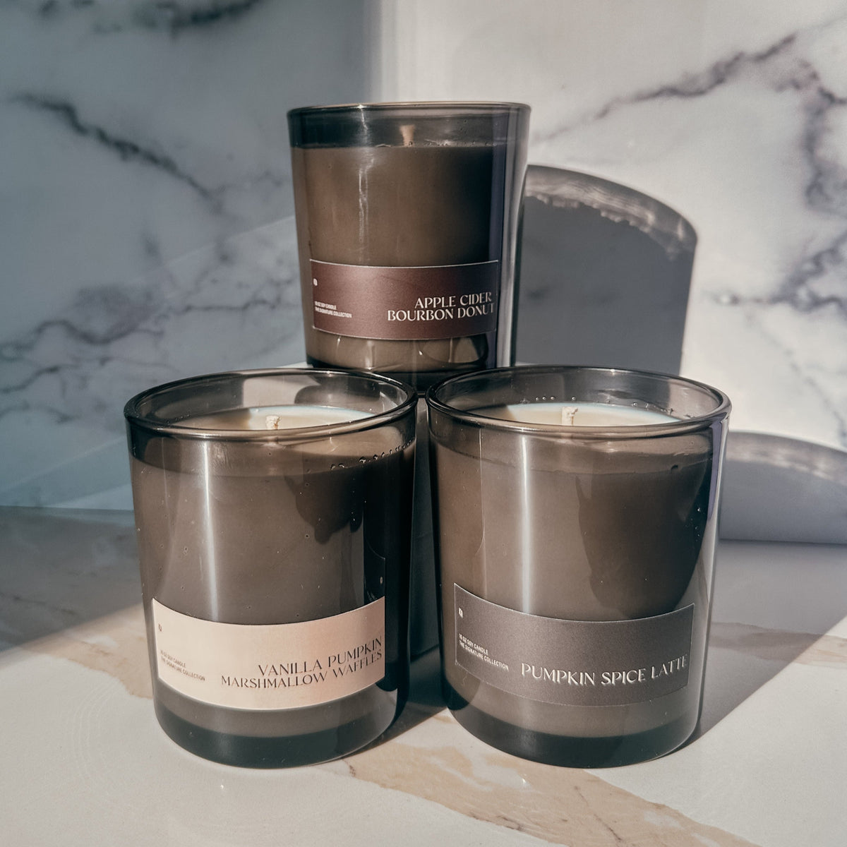 Apple Cider Bourbon Donut Soy Candle by Pretty Honest Candles – view 2