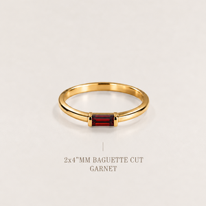 Faye Ring | Red Garnet