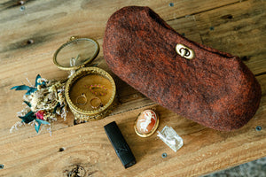 The Frances Handbag handcrafted wool bag by Comfy Bear Home - additional view 2